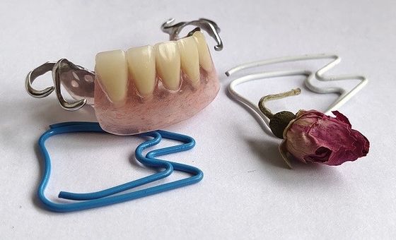 Heißes kuriertes entfernbares ästhetisches unteres teilweises Acrylgebiß